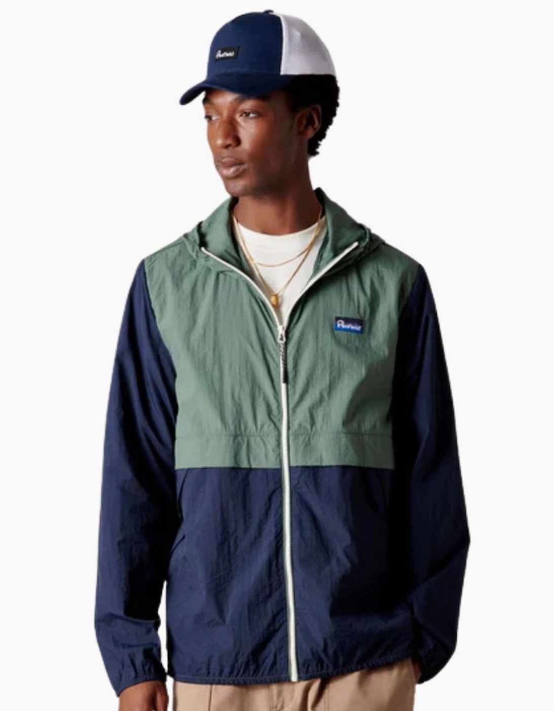 Penfield Cilantro Rain Jacket - Blue - Size: LARGE