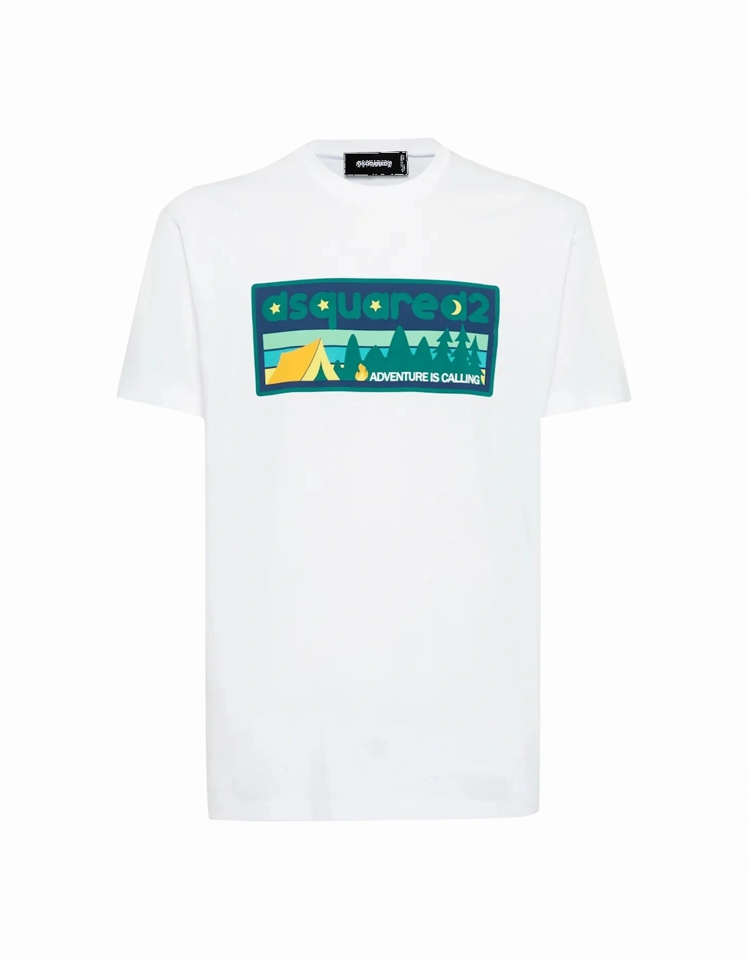 Adventure Print Cool Fit T-Shirt White, 4 of 3