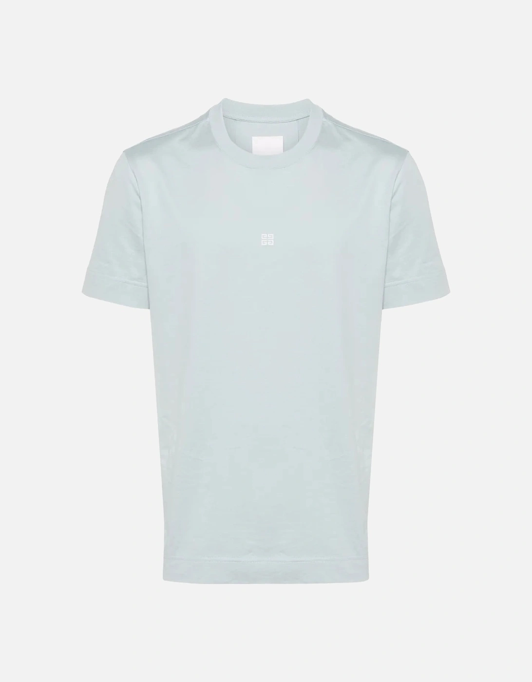 4G Logo Embroidered T-Shirt Mineral Blue, 6 of 5