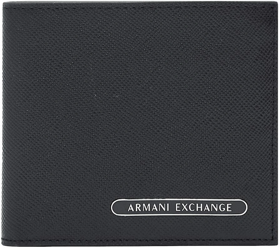 Metal Logo Bifold Black Wallet, 4 of 3