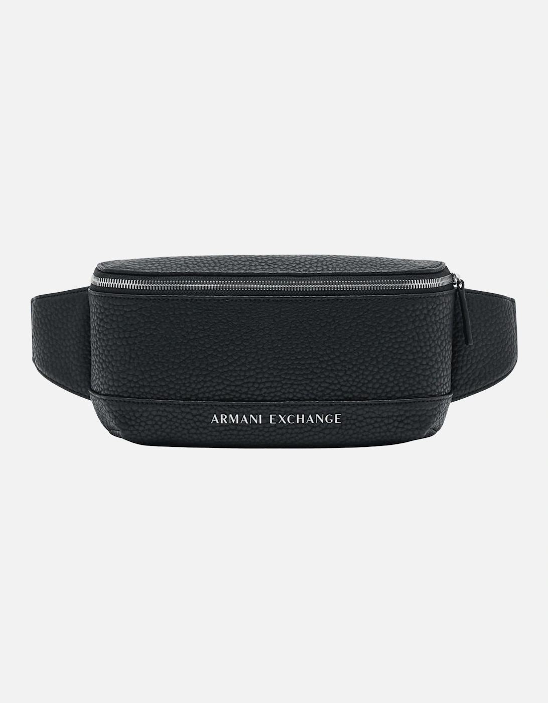 Tumbled Leather Black Waist Bag, 5 of 4