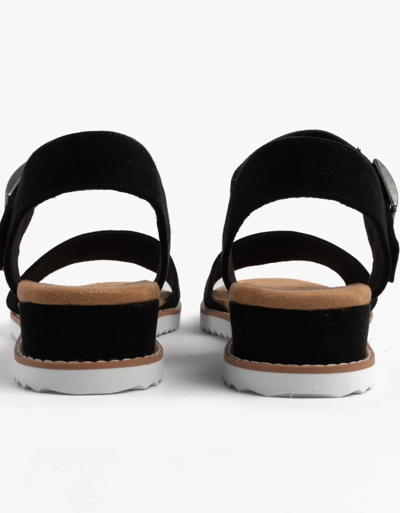 114147/BLK BOBS DESERT KISS - SERENDIPITOUS Womens Sandals Black
