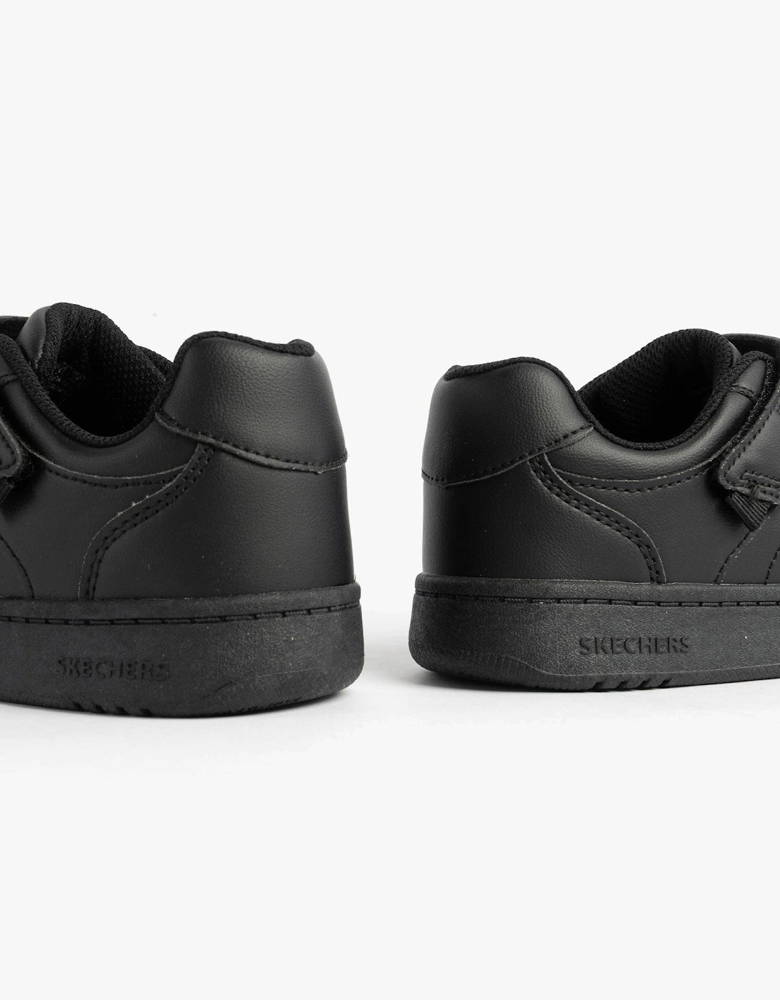 405638L/BBK QUICK STREET Boys School Trainers Black