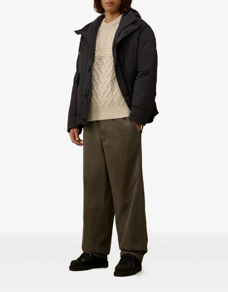 Soft Shetland Wool Sweater Cream