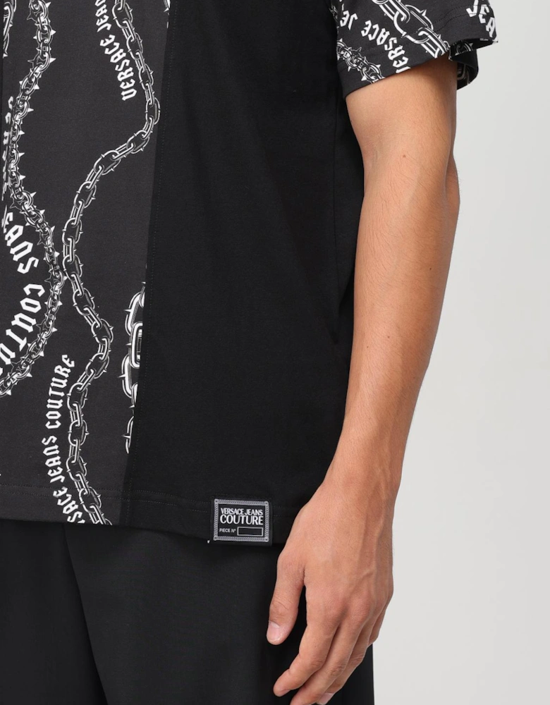 Chain Print Short Sleeve Tee