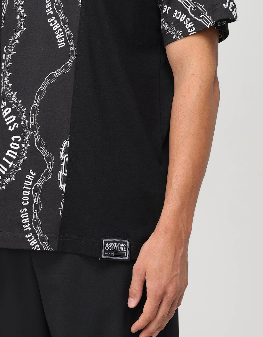 Chain Print Short Sleeve Tee