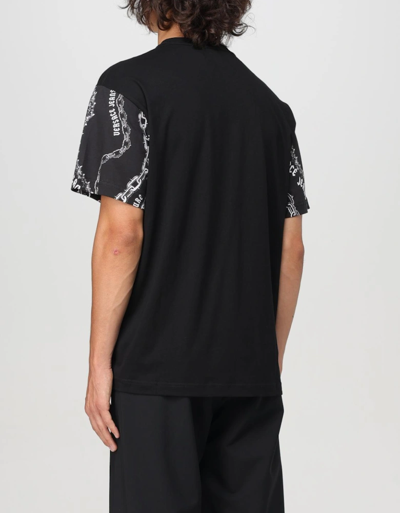 Chain Print Short Sleeve Tee