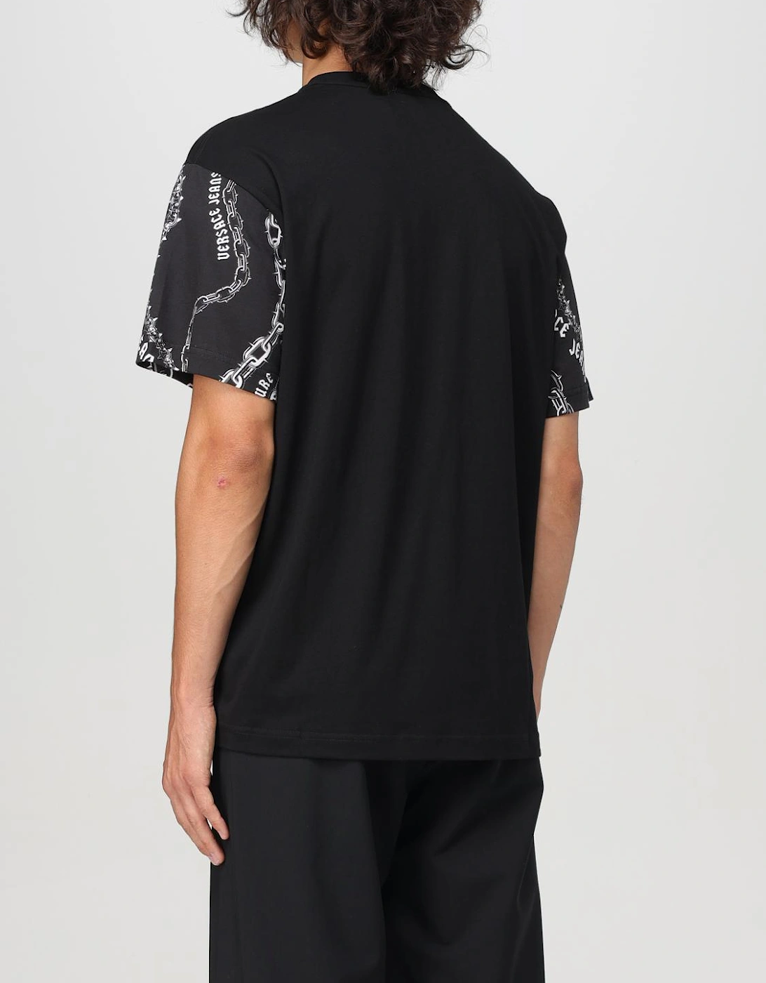 Chain Print Short Sleeve Tee