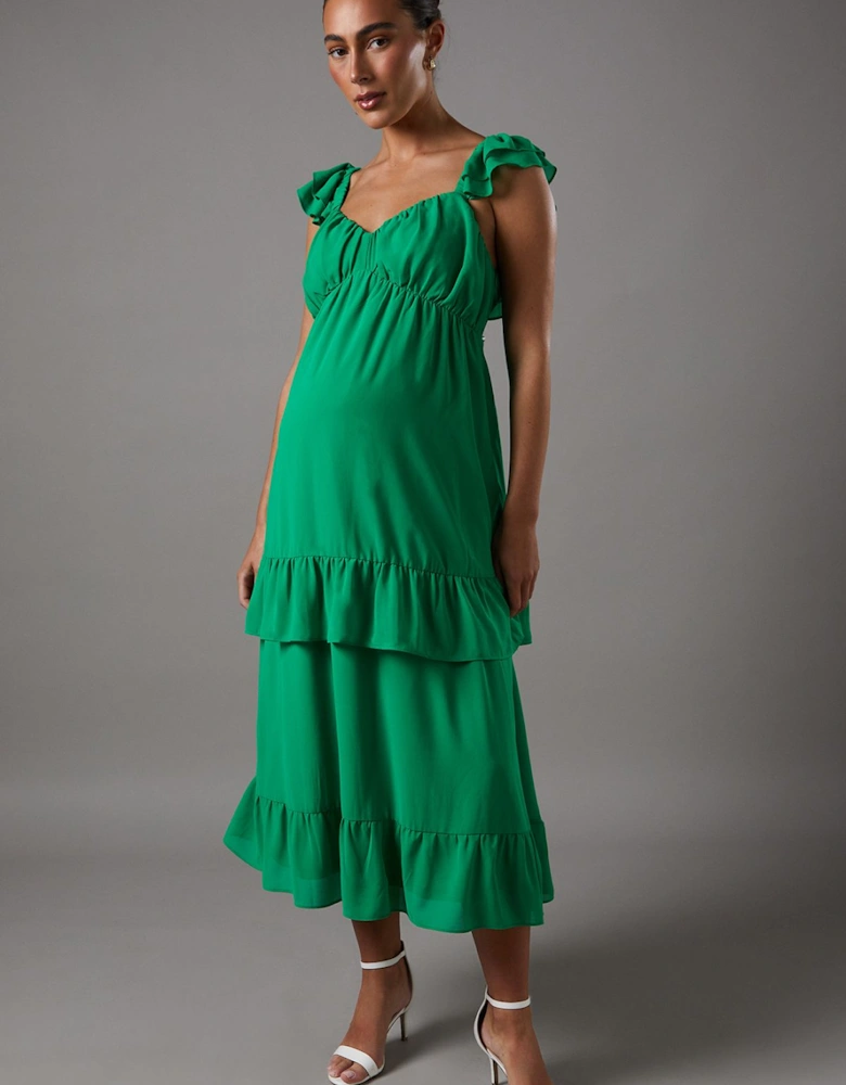 Ruffle Tiered Maxi Dress