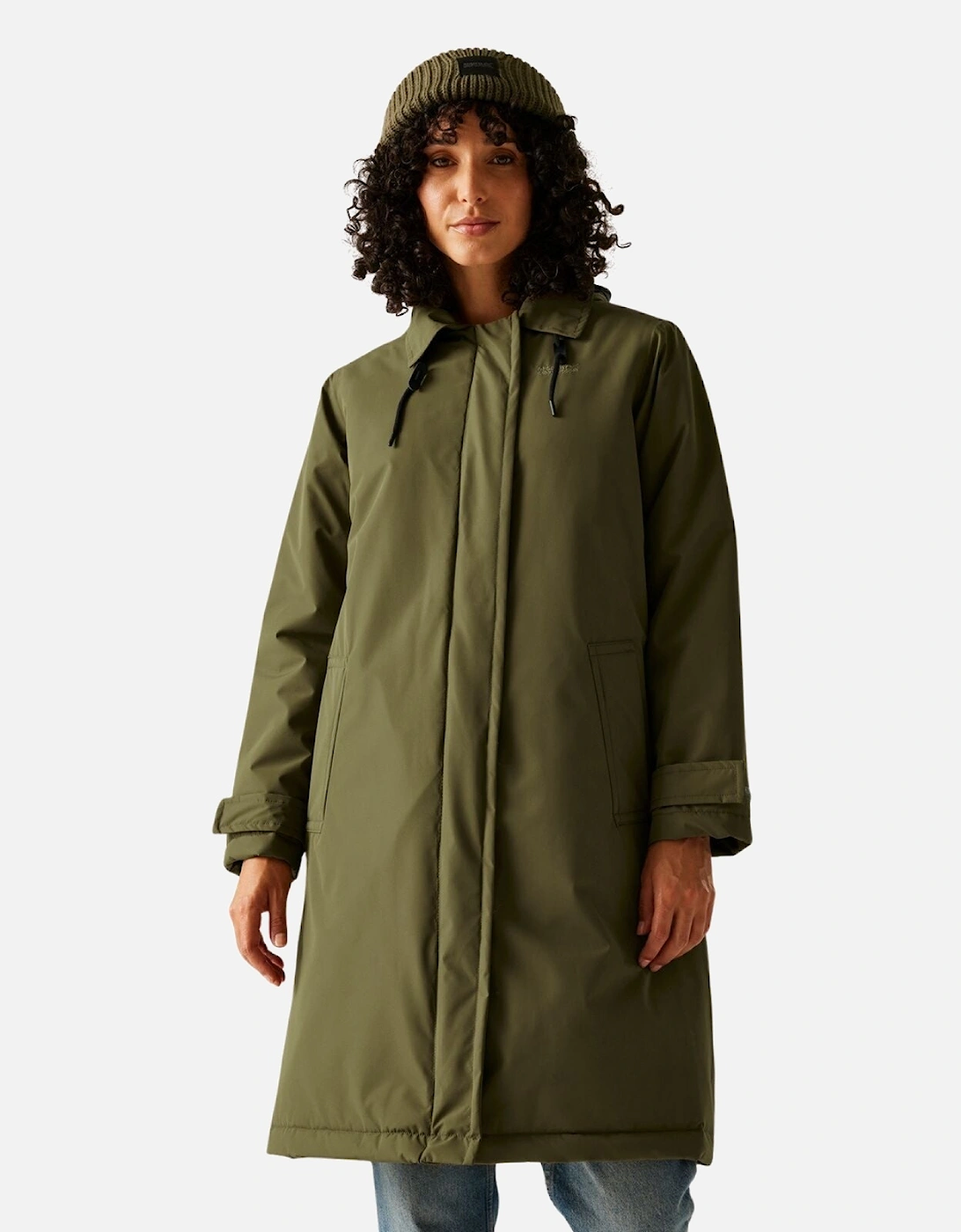 Womens Orla Mac Lightweight Waterproof Jacket, 2 of 1