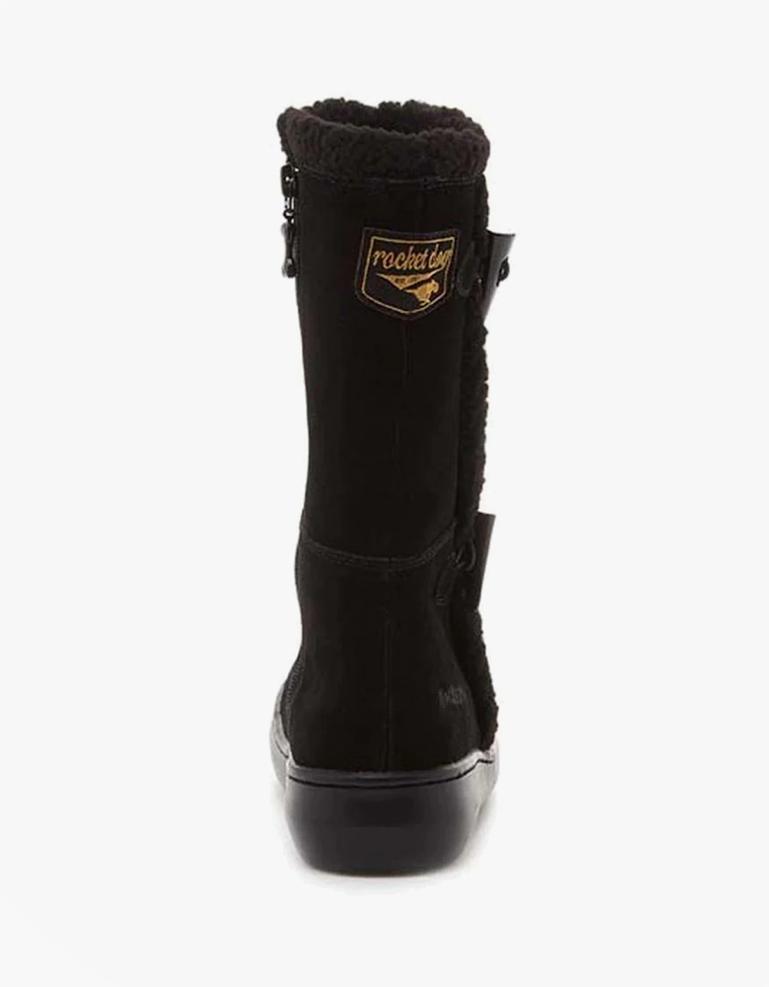 SLOPE SUEDE Womens Suede Winter Boots Black