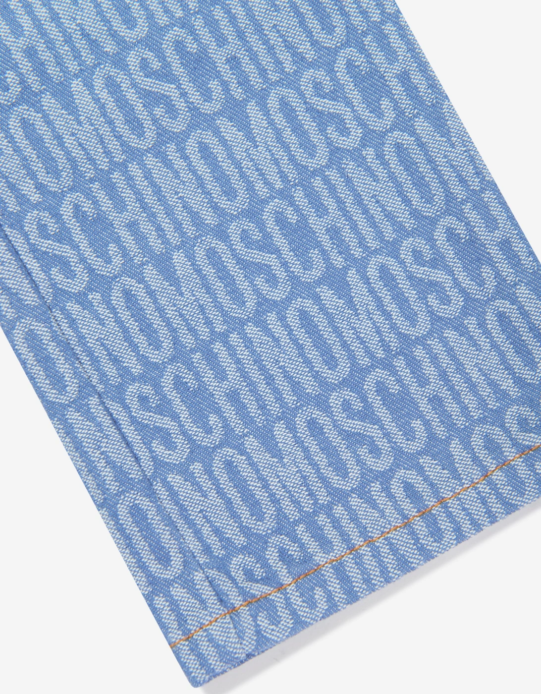 Boys All Over Logo Jeans in Blue