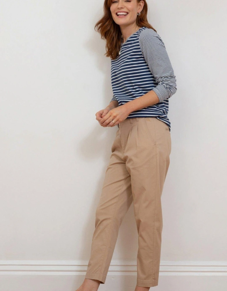 Crichel Cropped Twill Chinos