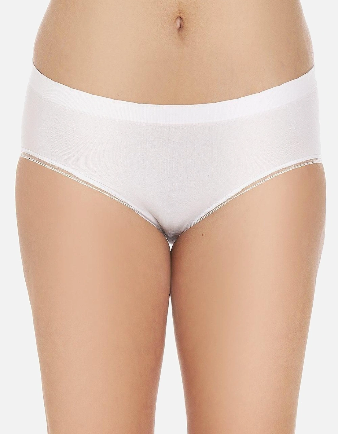 Three Pack Smooth Seamless High Leg Briefs, 2 of 1
