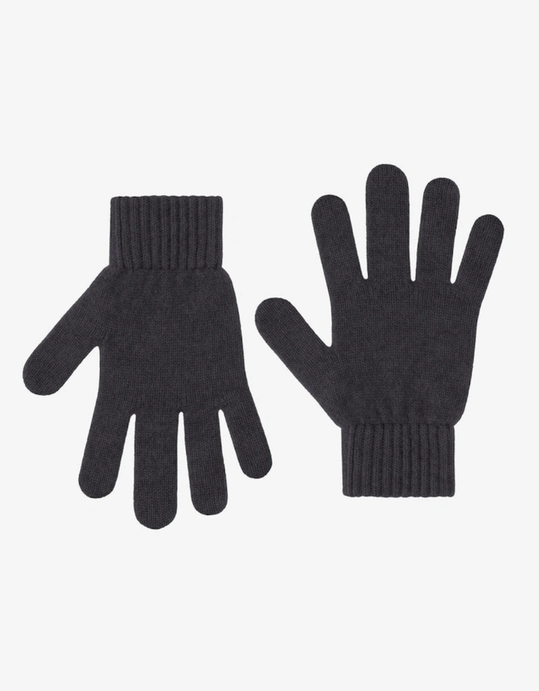 Mens Merino Wool Gloves - Lava Grey
