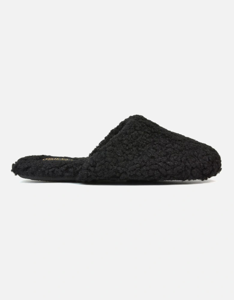 'Jody' Cosy Slip On Closed Round Toe Mule Flat Slippers