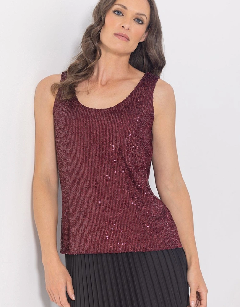Sequin Cami Top