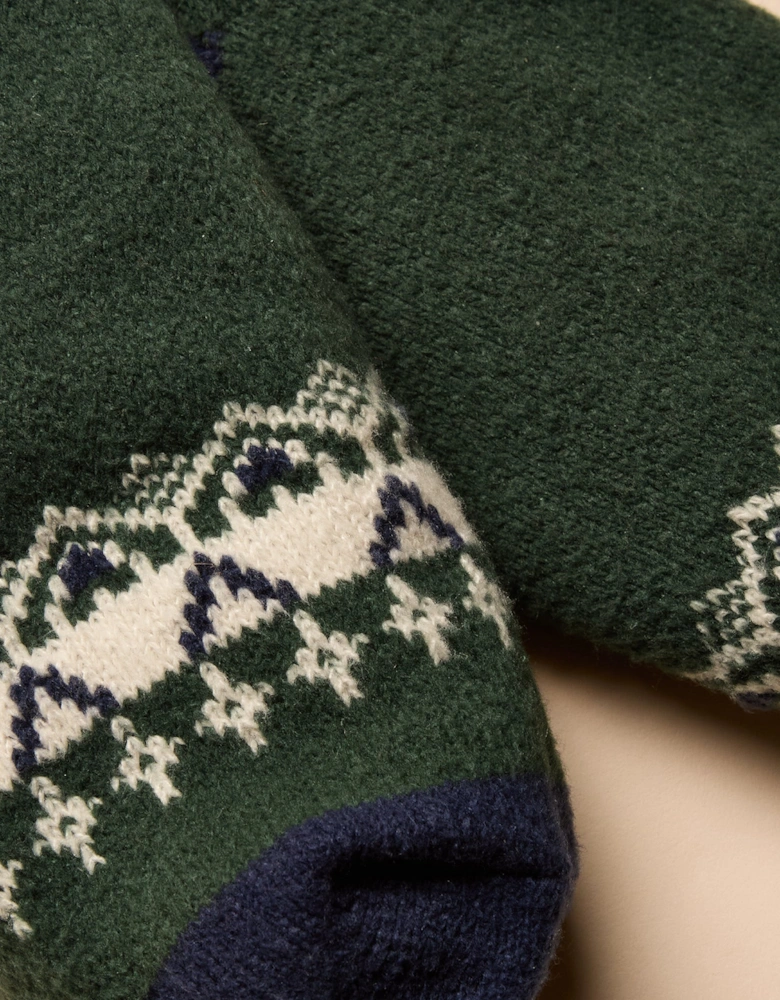 CHALET Mens Socks Green