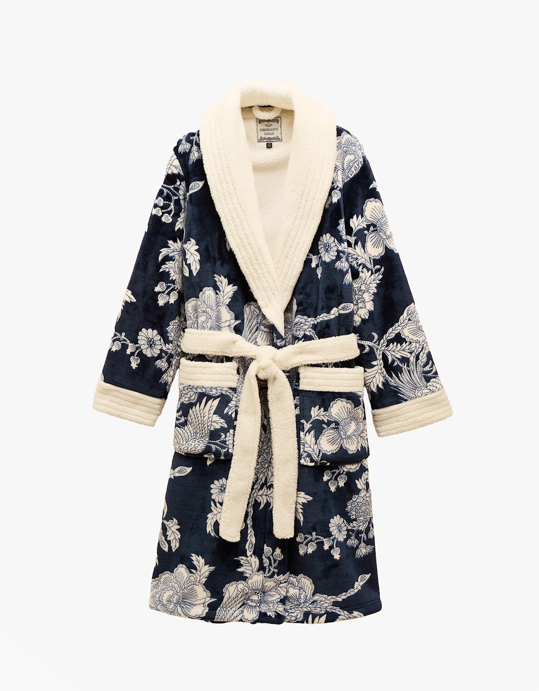 MATILDA Womens Robe Navy, 7 of 6