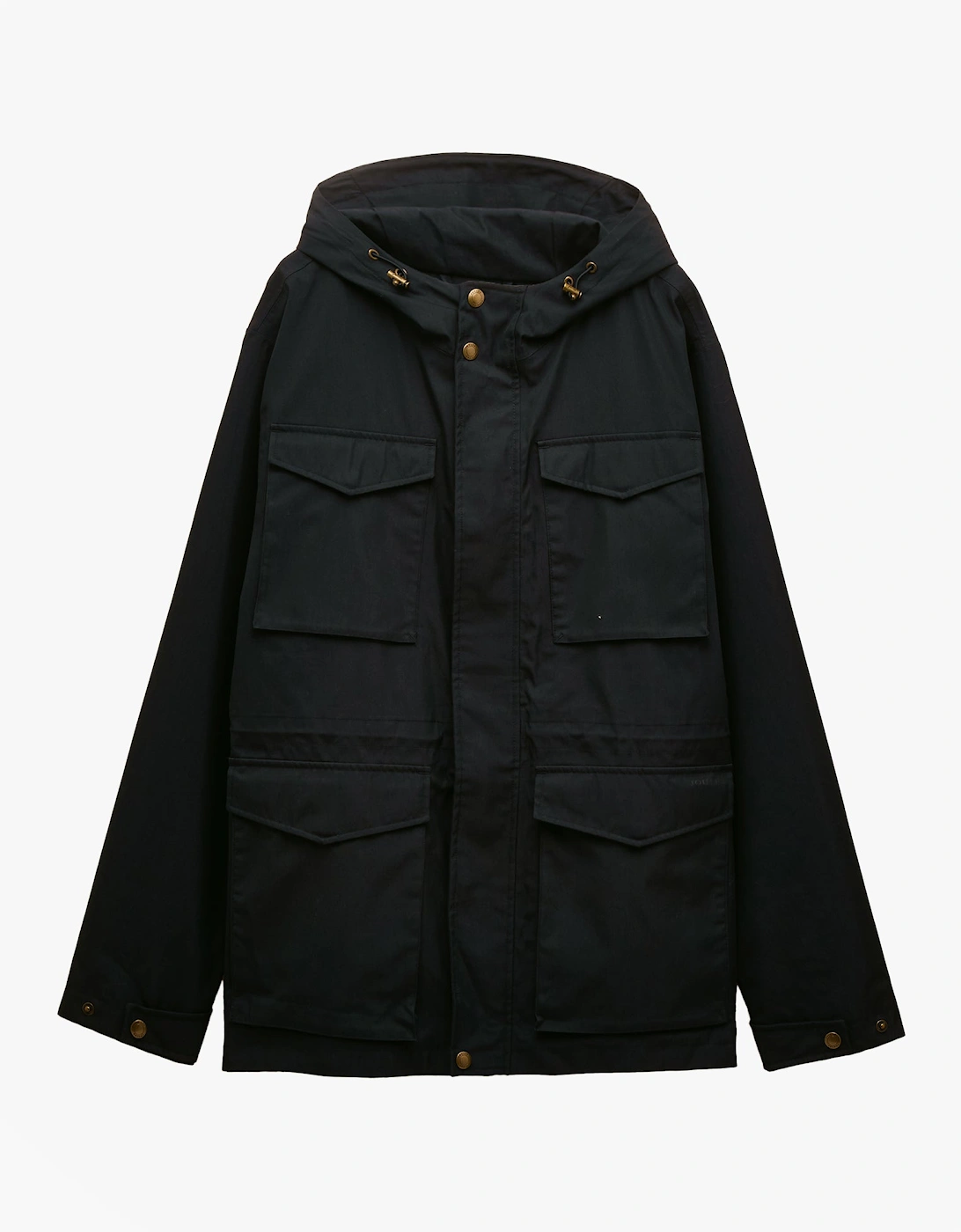 Men's Joules PORTMAN Green Waterproof Raincoat Navy - Blue - Size: Regular/36