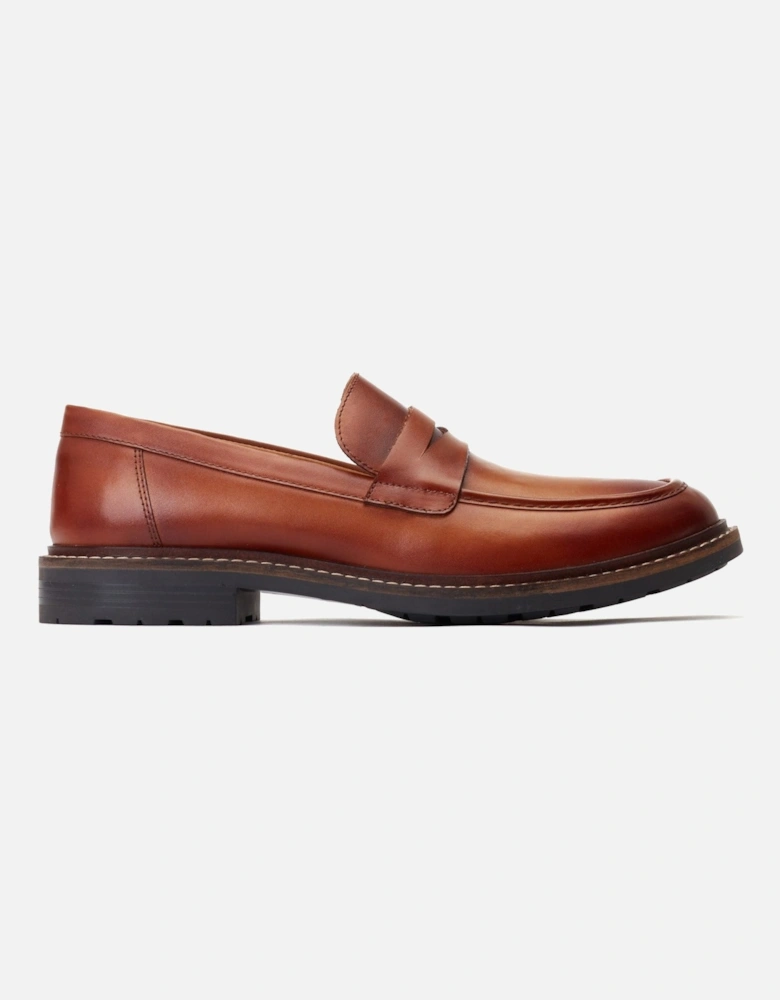 London IVEY Mens Shoes Tan