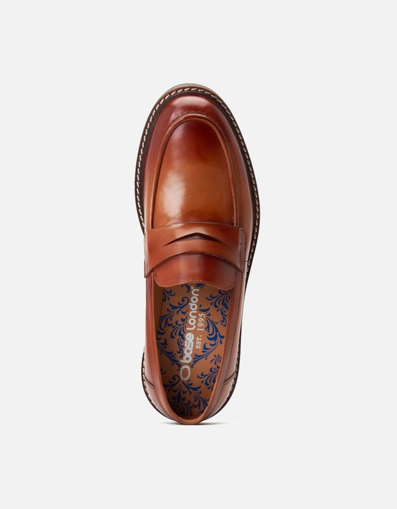 London IVEY Mens Shoes Tan