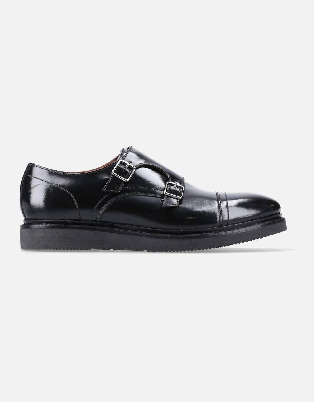 London KNIGHT Mens Shoes Black, 2 of 1