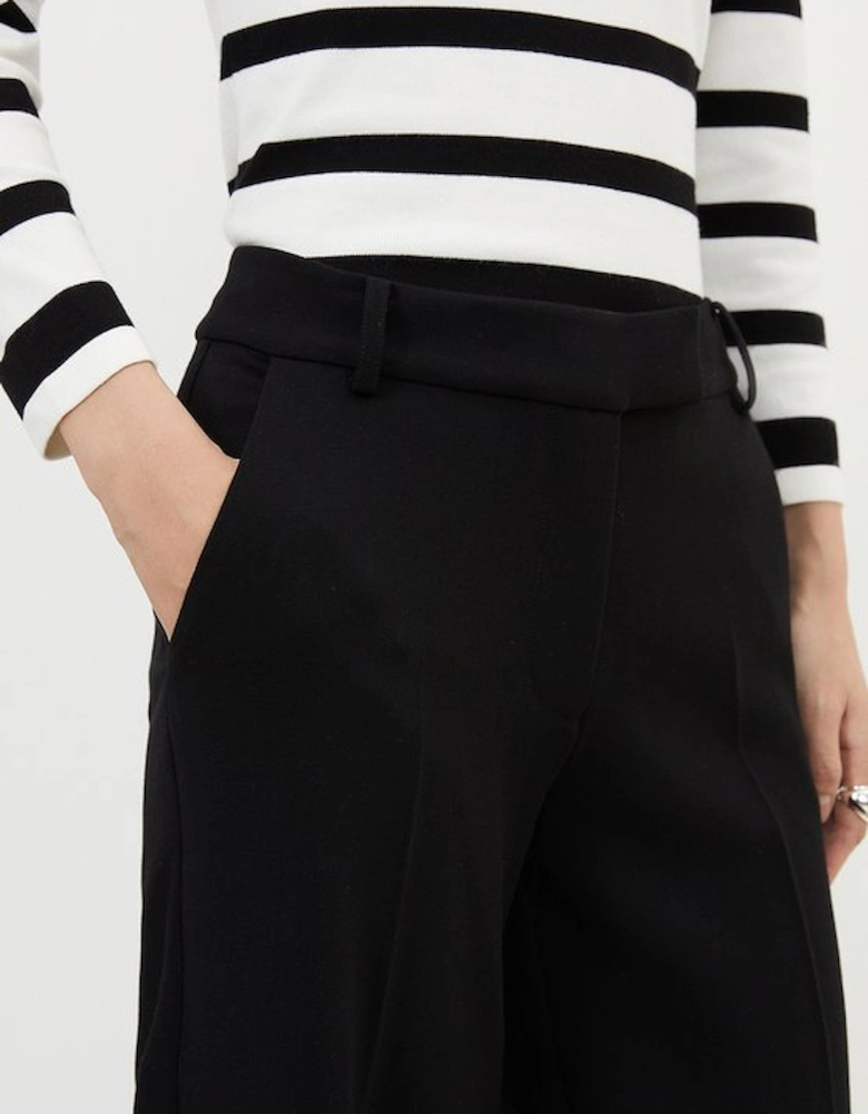 Tall Compact Stretch Essential Tailored Straight Leg Trouser