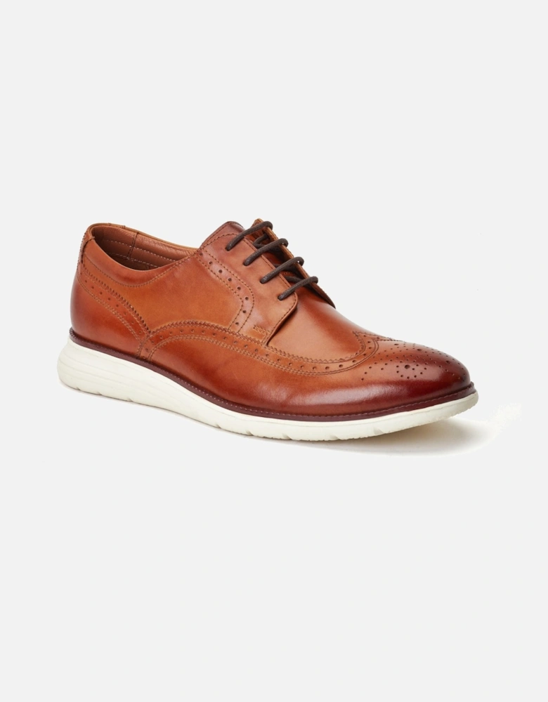 London FLIGHT Mens Shoes Tan