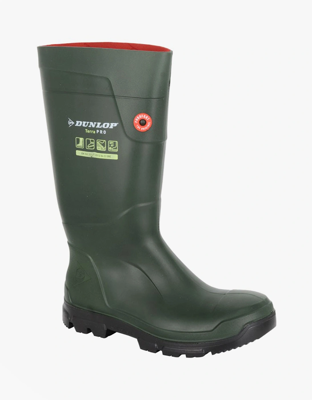 Mens Wellington Boots Green, 2 of 1