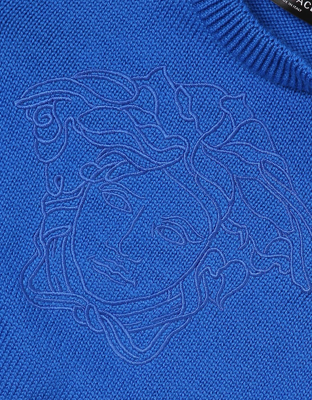 Medusa Head Knit Sweater