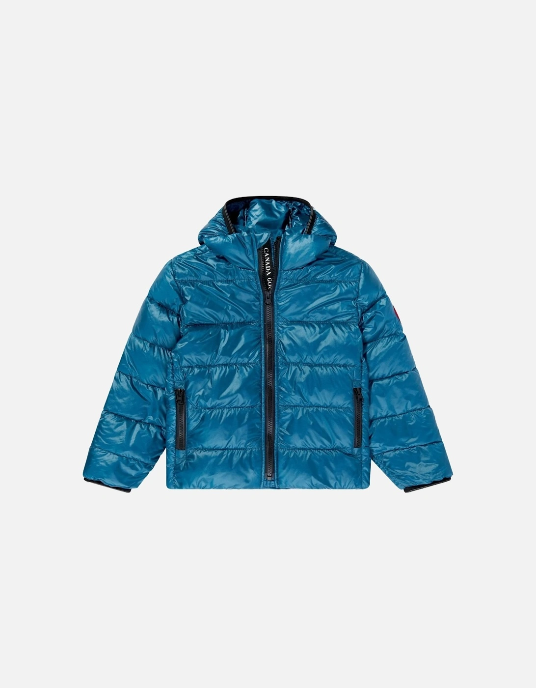 Kids Crofton Hooded Jacket Blue, 5 of 4