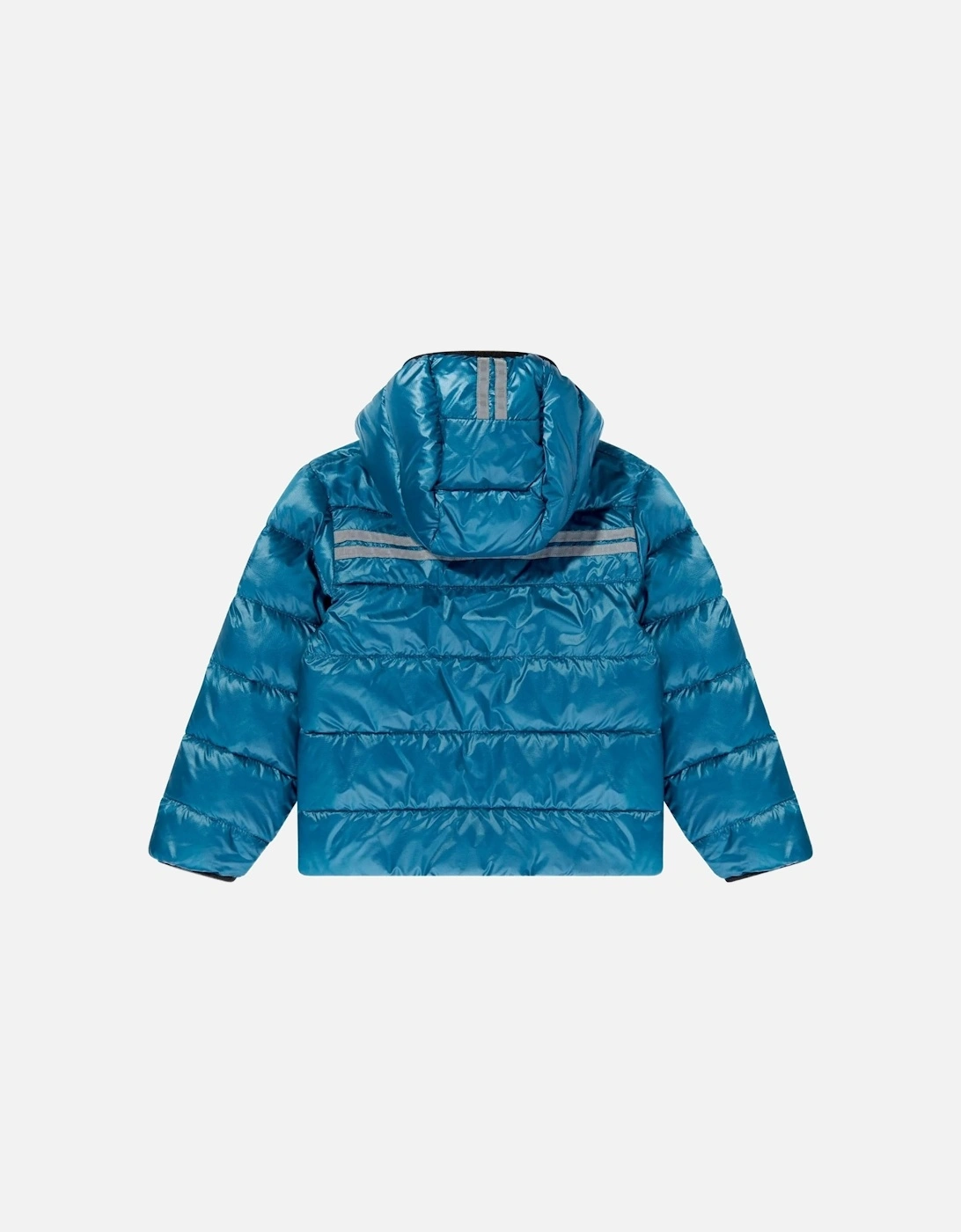 Kids Crofton Hooded Jacket Blue