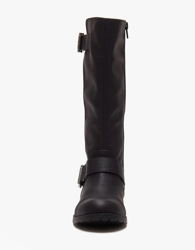 BERRY Womens Boots Black