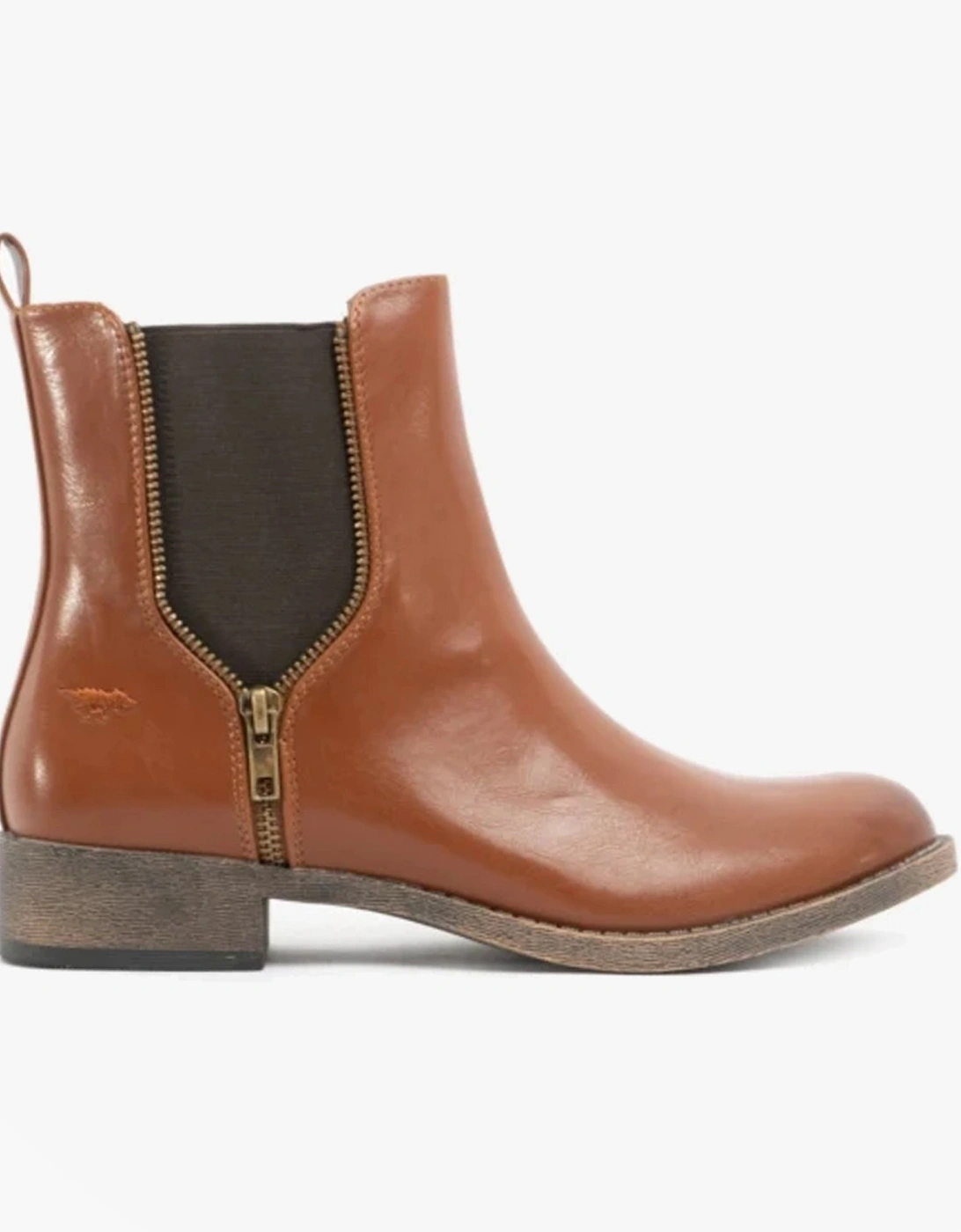 CAMILLA BROMLEY Womens Chelsea Boots Brown, 7 of 6