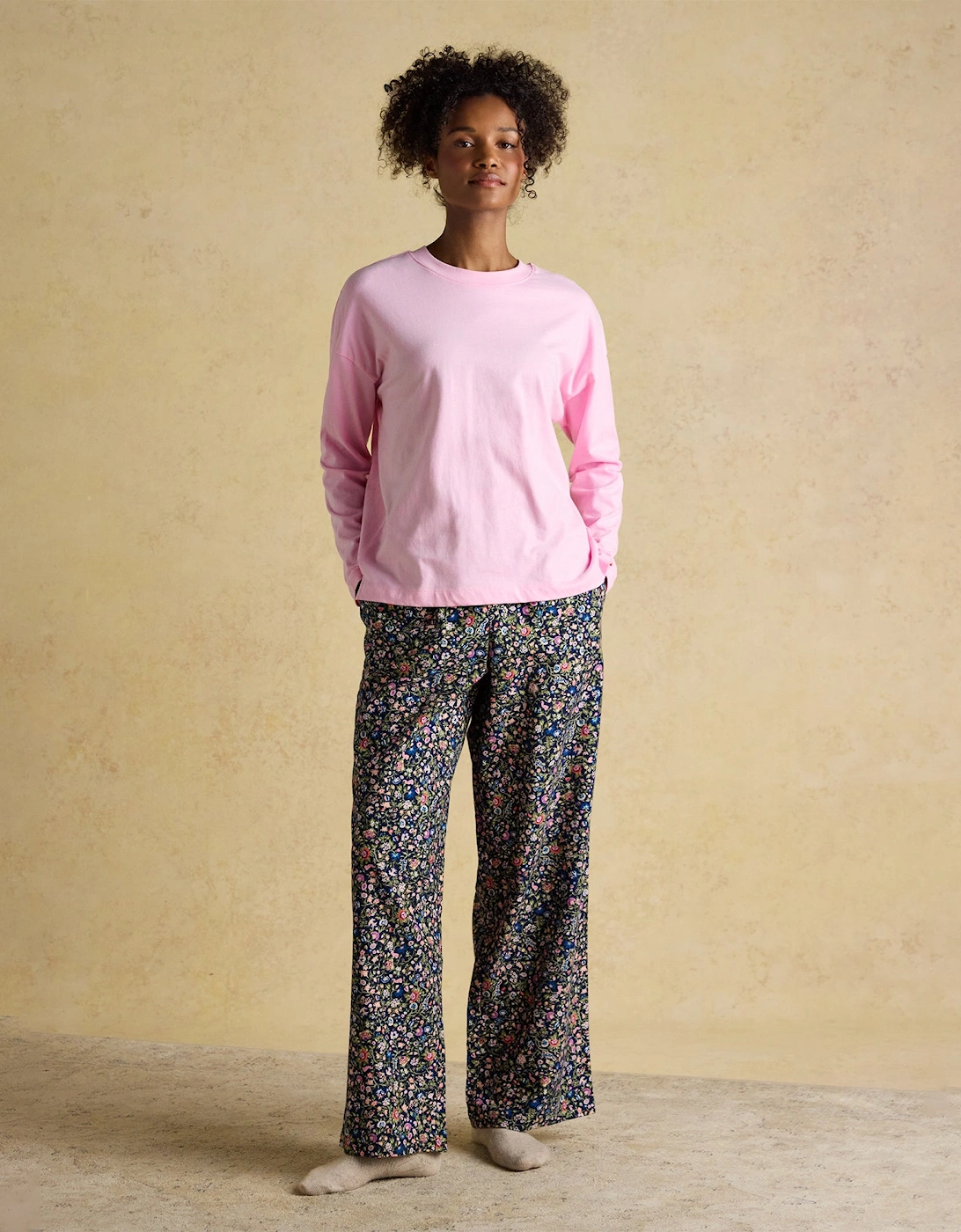 JERSEY Pyjama Top Womens Sweatshirts Pink