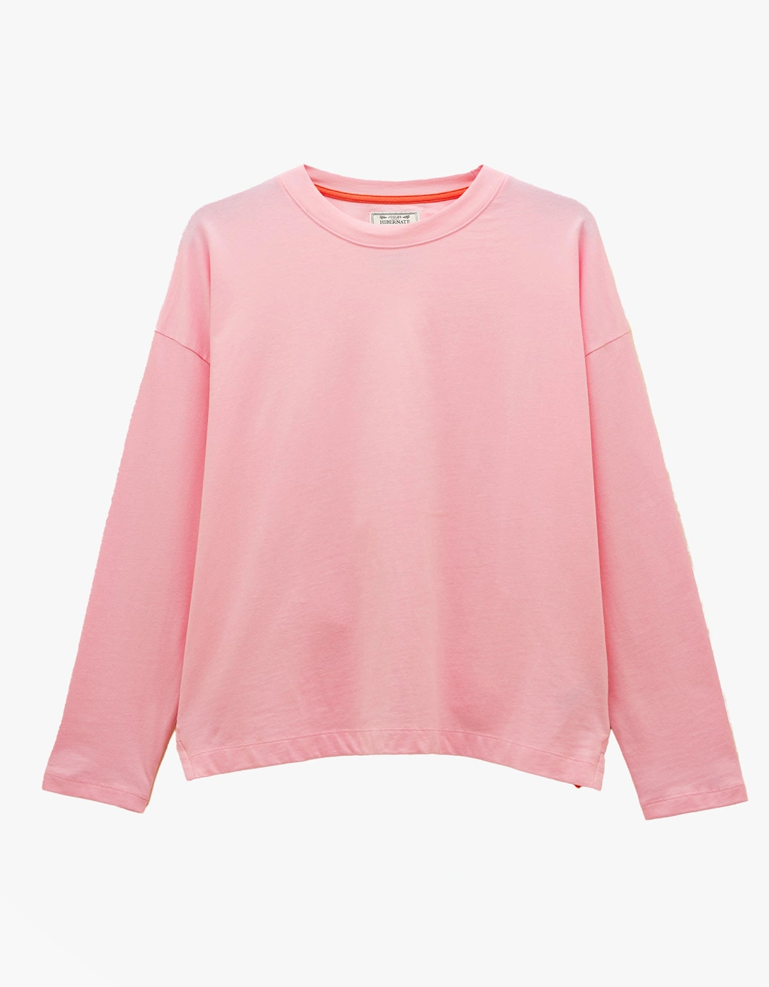 JERSEY Pyjama Top Womens Sweatshirts Pink, 7 of 6