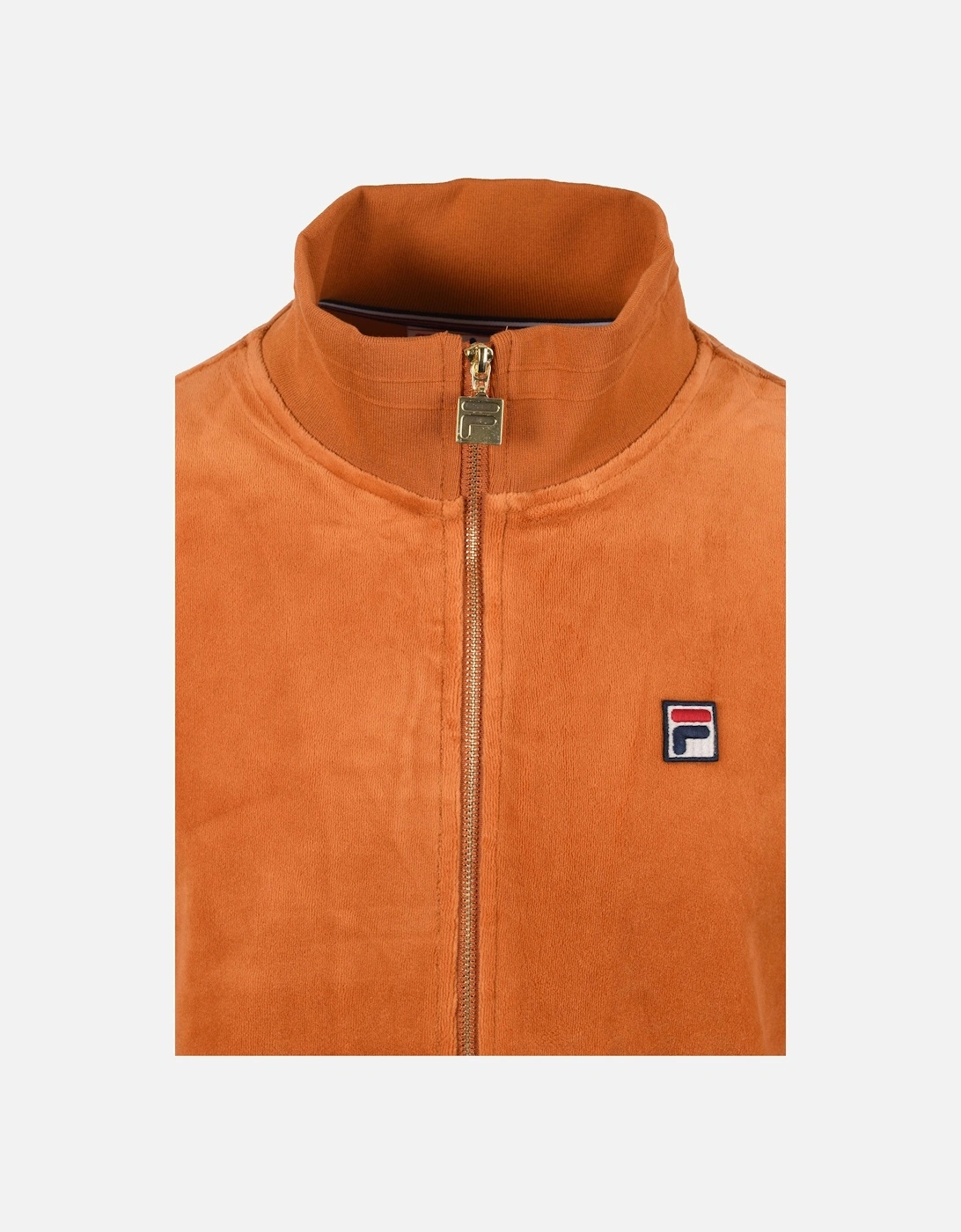 Vintage Nero Velour Track Top Pumpkin Spice