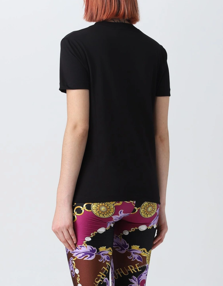 Elegant Graphic Cotton Jersey T-Shirt - Comfortable Apparel