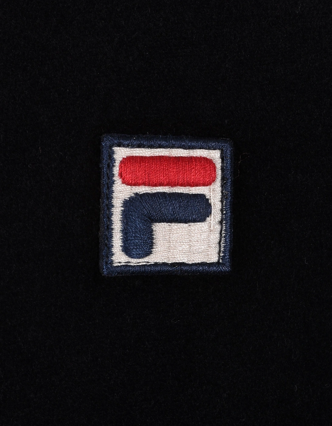 Vintage Nero Velour Track Top Black