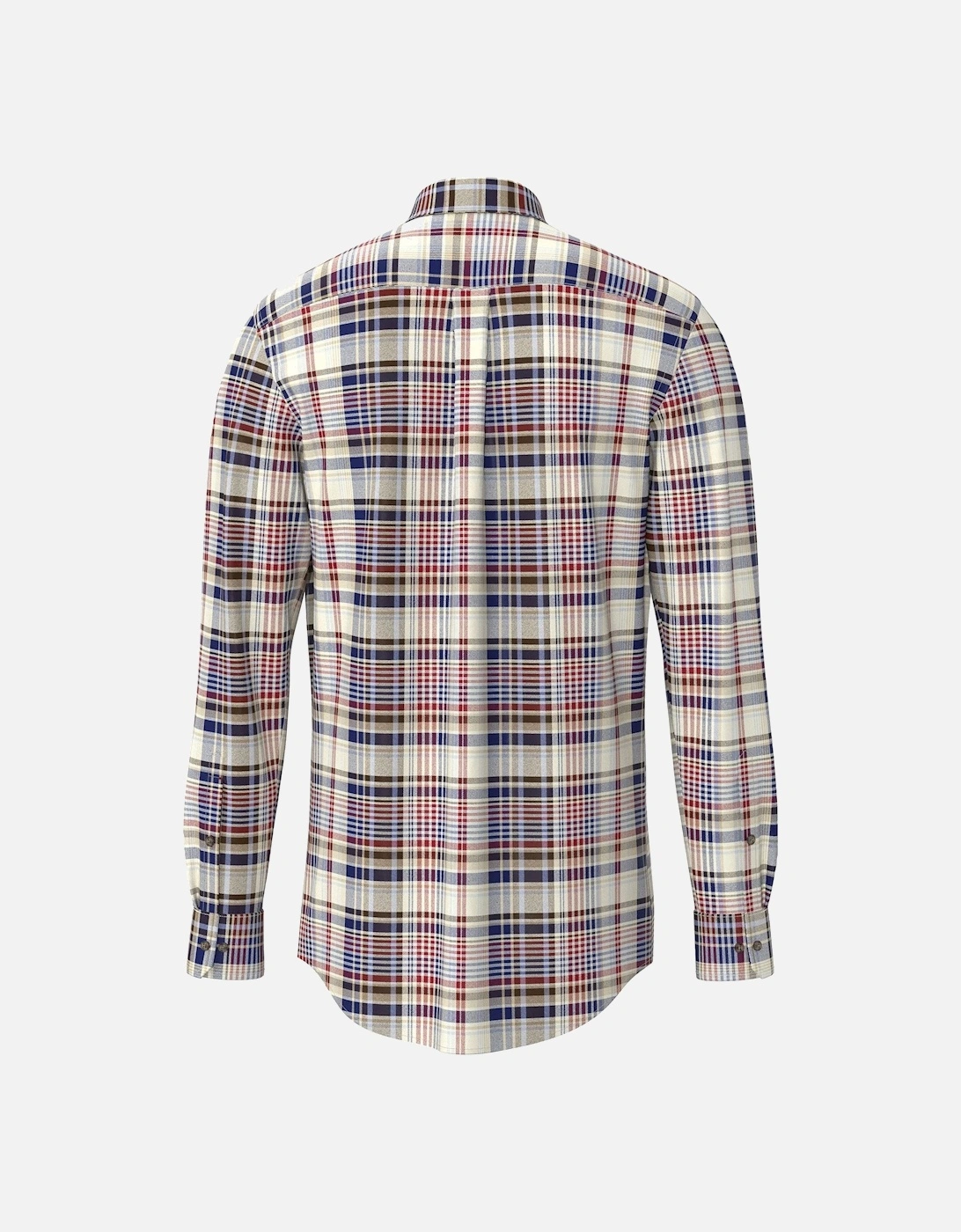 Fynch-Hatton Long Sleeve Shirt Garnet Red