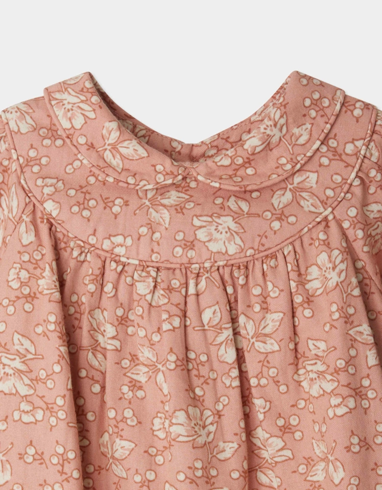 Baby Girls Floral Jeni Dress in Pink