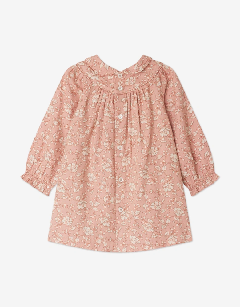Baby Girls Floral Jeni Dress in Pink