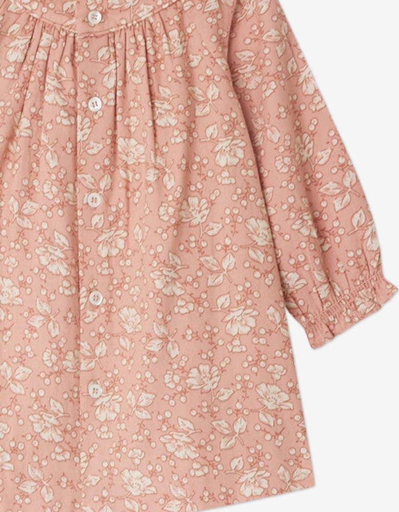 Baby Girls Floral Jeni Dress in Pink