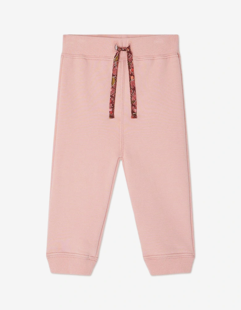 Baby Girls Bambo Joggers in Pink