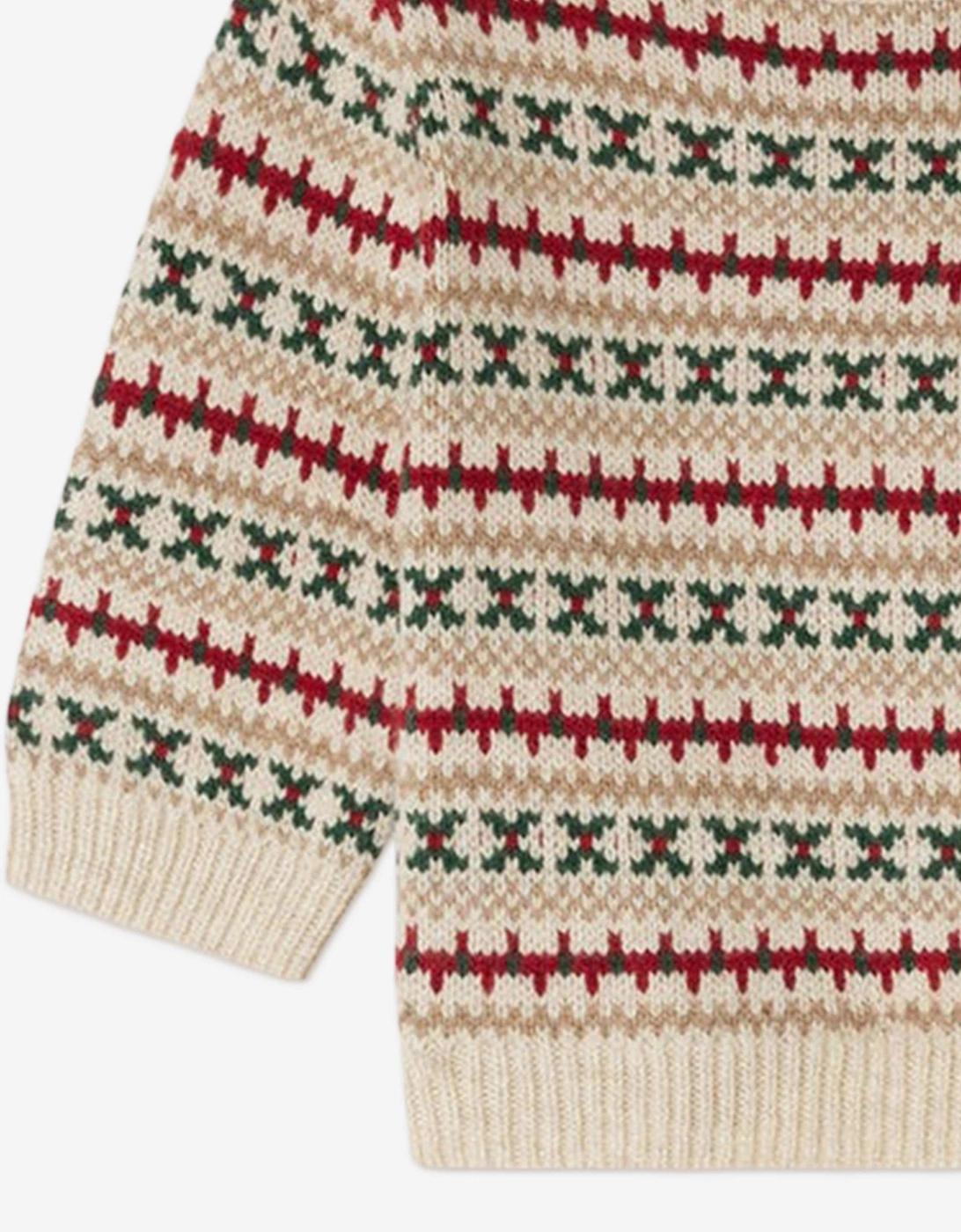 Baby Boys Dalmire Jumper in Ivory