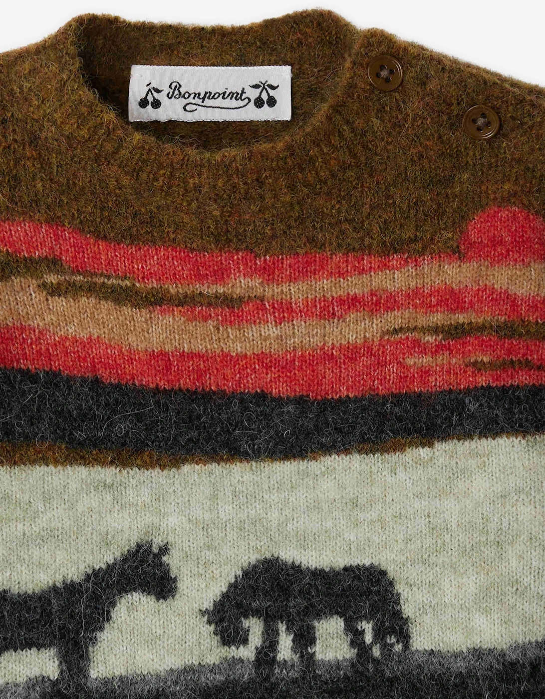 Baby Boys Almire Jumper in Navy