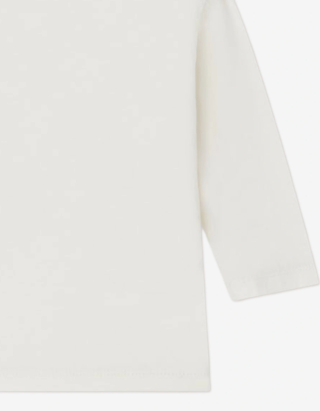 Baby Boys Tahsin Long Sleeve T-Shirt in Ivory