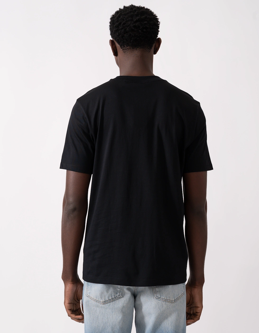HUGO Dobero Mens Graphic Print T-Shirt - Black 001