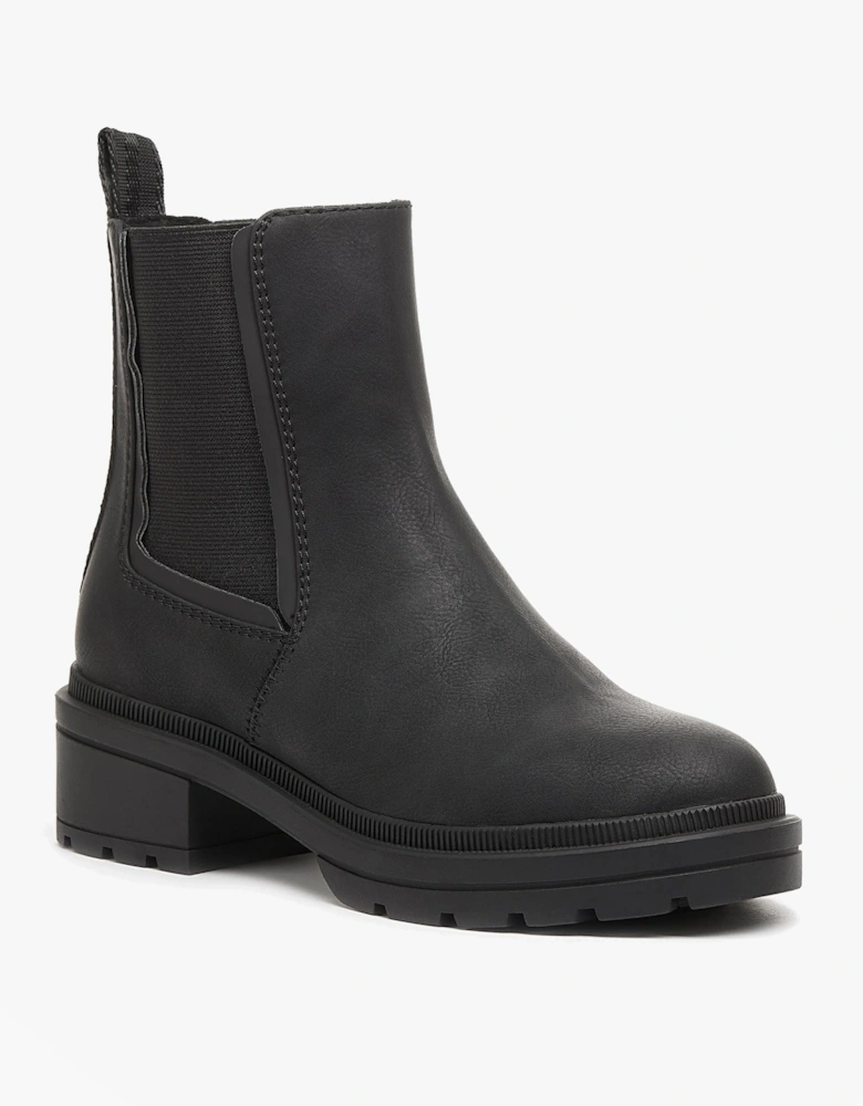 IGGIE Womens Chelsea Boots Black